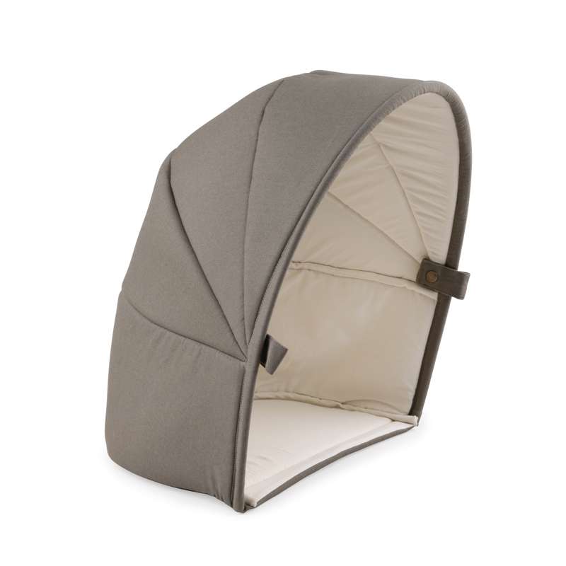 Sebra 3-i-1 Babynest m. Kaleche - Dark Olive - Billede 14