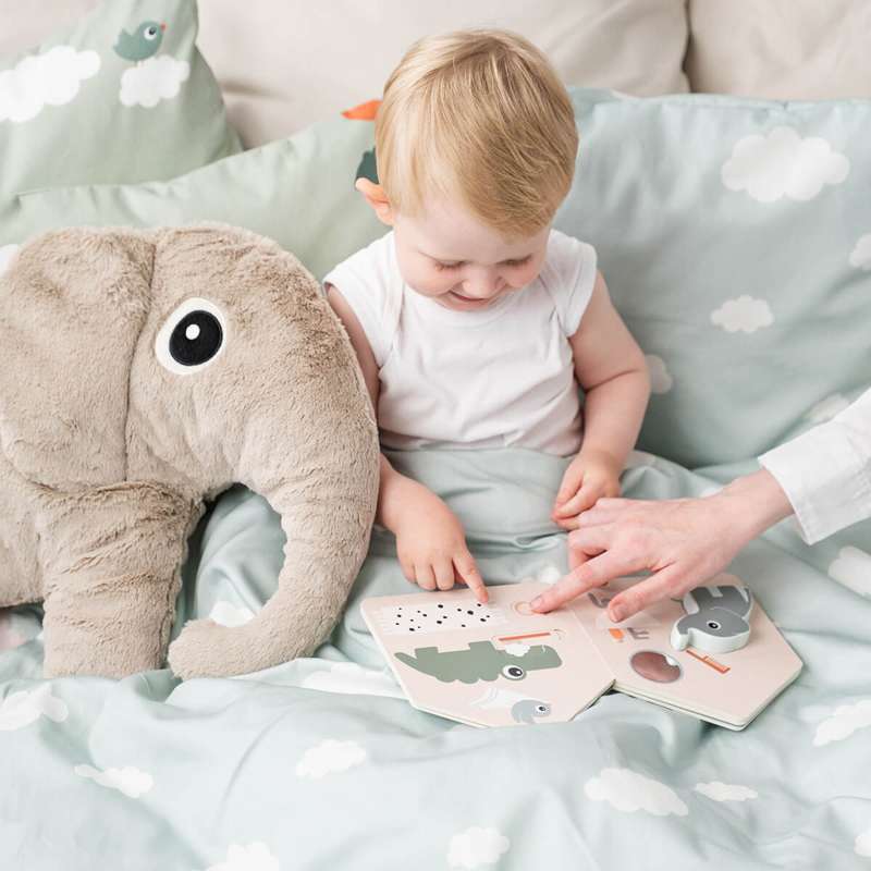 Done By Deer Sengetøj - Baby - Elphee - Blå - Billede 2