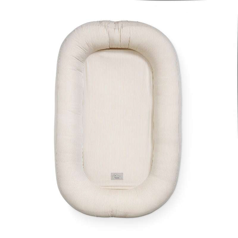 Cam Cam Copenhagen Babynest - OCS - Classic Stripes Camel - Billede 2