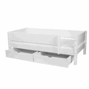 Enkeltseng Mimer med sengehest og skuffer