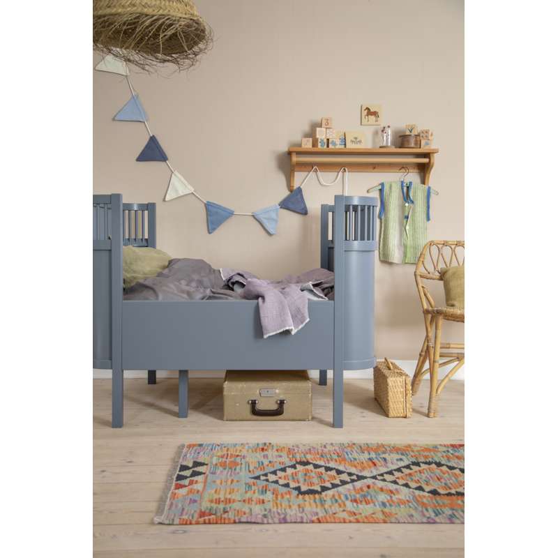 Sebra Sengen - Klassisk - Baby & Jr. - Forest Lake Blue - Billede 6