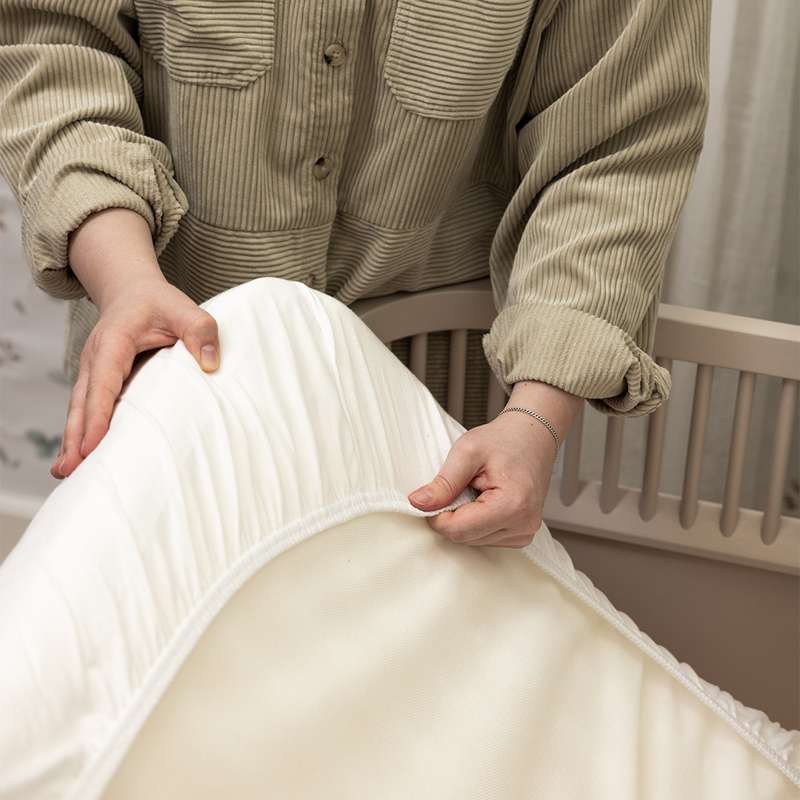 Sebra Sengen - Klassisk - Classic White - m. Kid'oh Madras - Bundle 1 - Billede 6