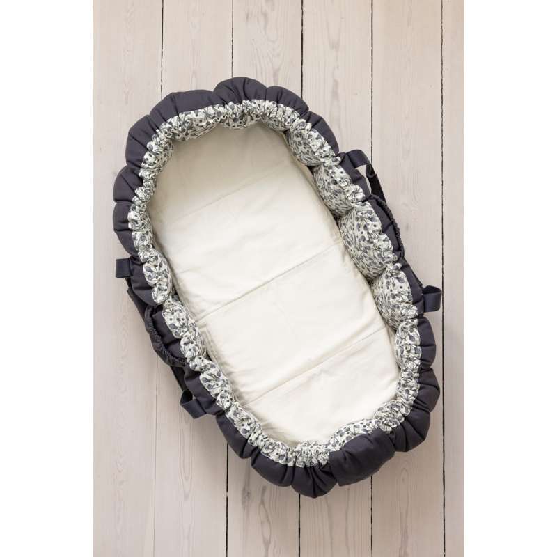 Sebra 3-i-1 Babynest - Blue Olive - Billede 5