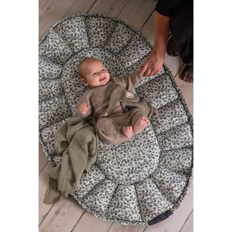 Sebra 3-i-1 Babynest - Blue Olive - Billede 3