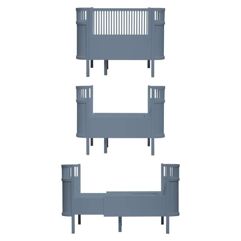 Sebra Sengen - Klassisk - Baby & Jr. - Forest Lake Blue - Billede 7