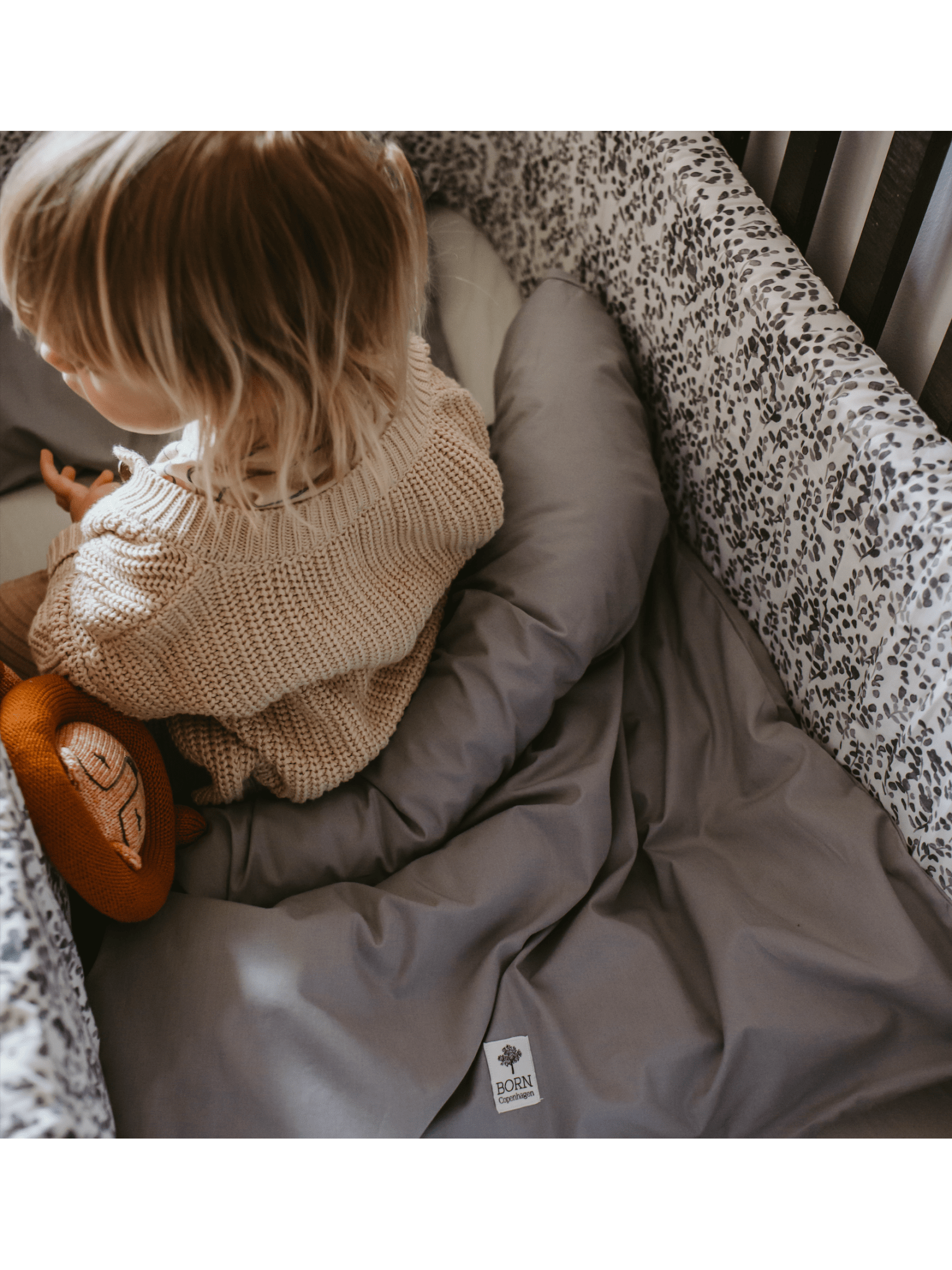 Sengerand i økologisk certificeret bomuld | 345 & 360 cm | BORN Copenhagen - Billede 10