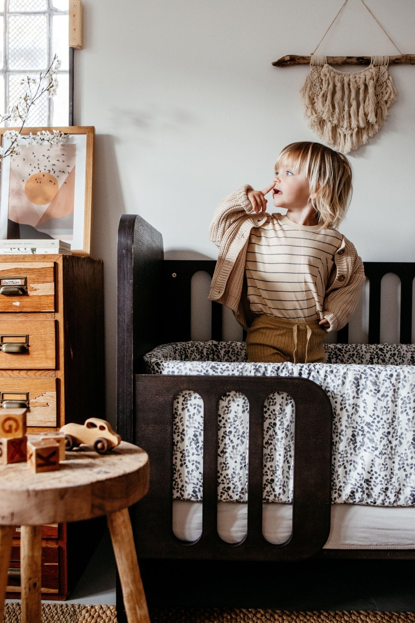 Sengerand i økologisk certificeret bomuld | 345 & 360 cm | BORN Copenhagen - Billede 11