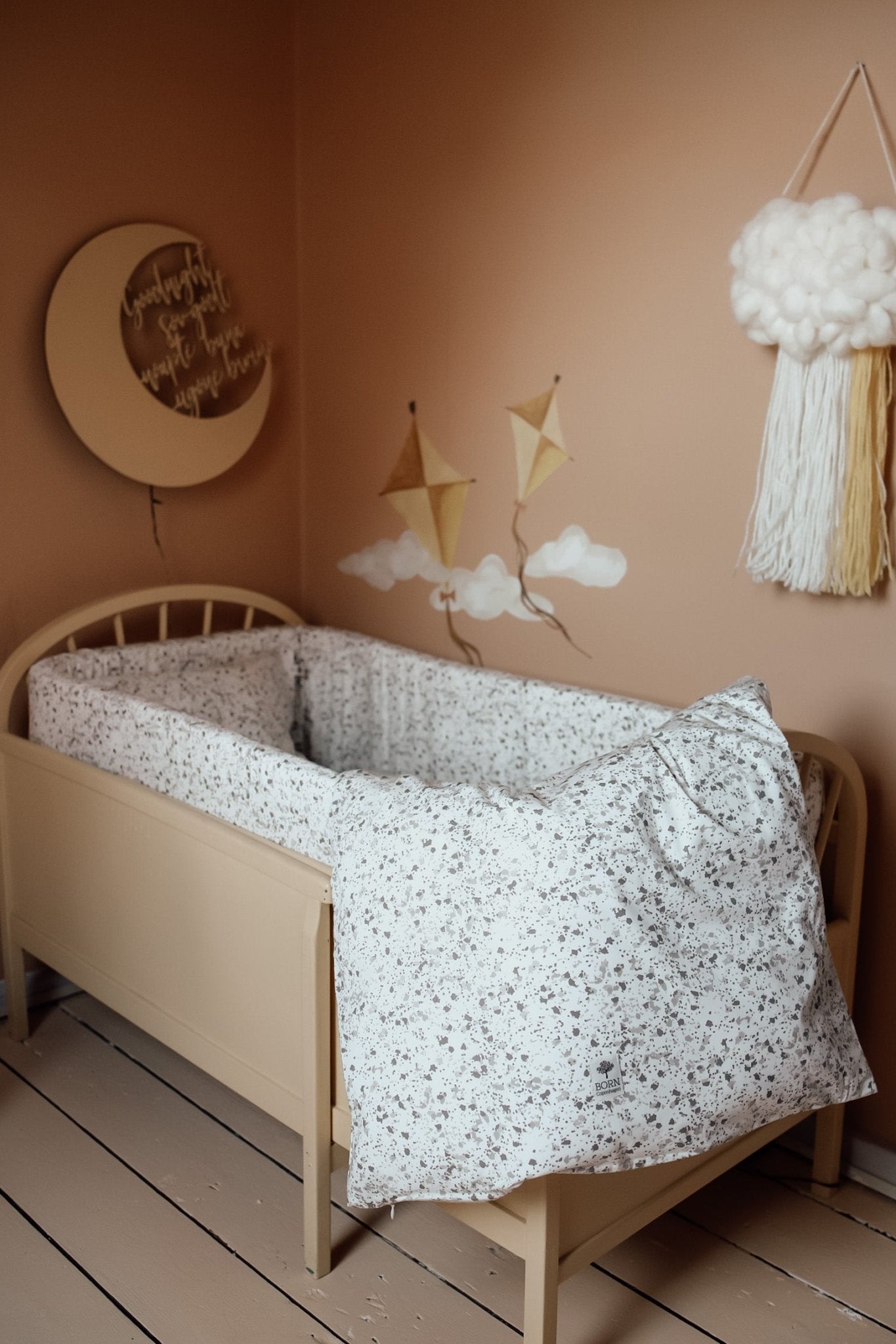 Sengerand i økologisk certificeret bomuld | 345 & 360 cm | BORN Copenhagen - Billede 2