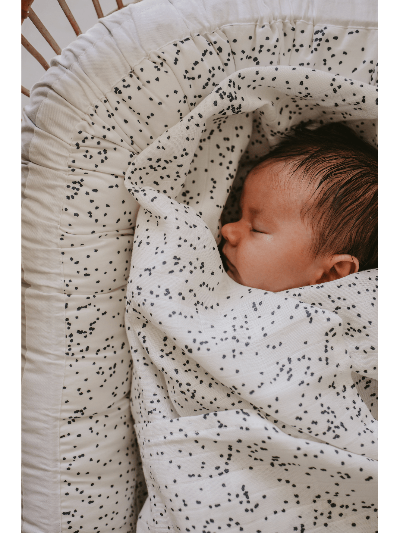 Muslin svøb i GOTS-certificeret økologisk bomuld | (2-pak) | 120 x 120 cm | Born Copenhagen - Billede 10