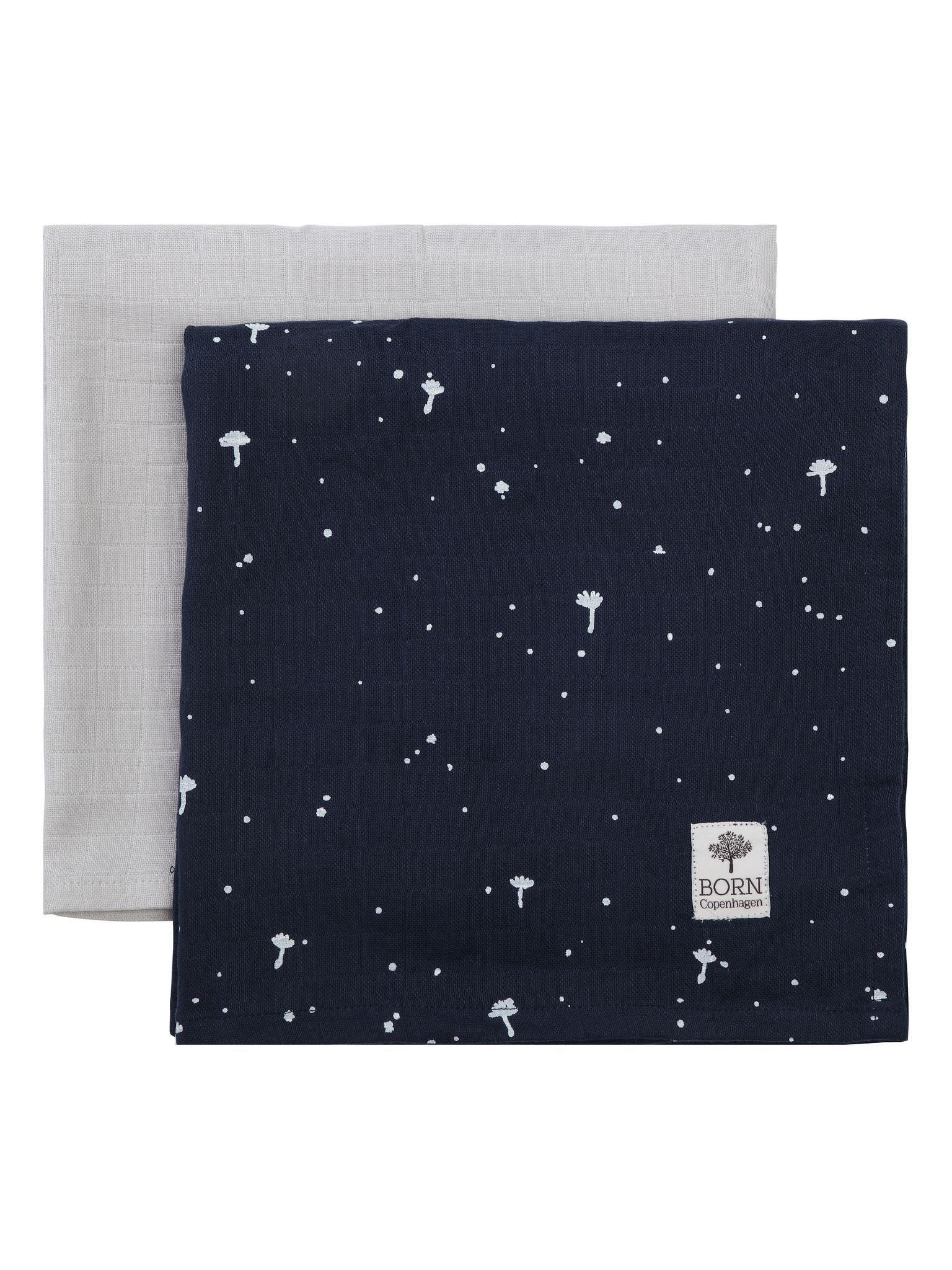 Muslin svøb i GOTS-certificeret økologisk bomuld | (2-pak) | 120 x 120 cm | Born Copenhagen - Billede 12