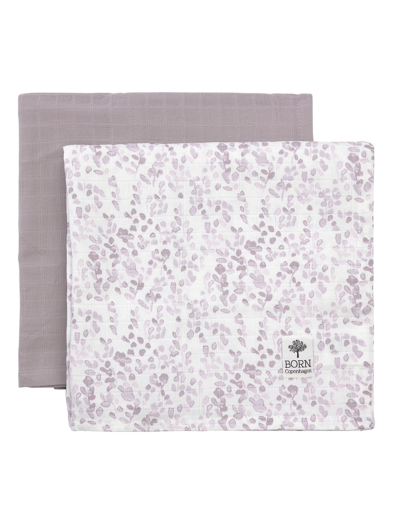 Muslin svøb i GOTS-certificeret økologisk bomuld | (2-pak) | 120 x 120 cm | Born Copenhagen - Billede 14