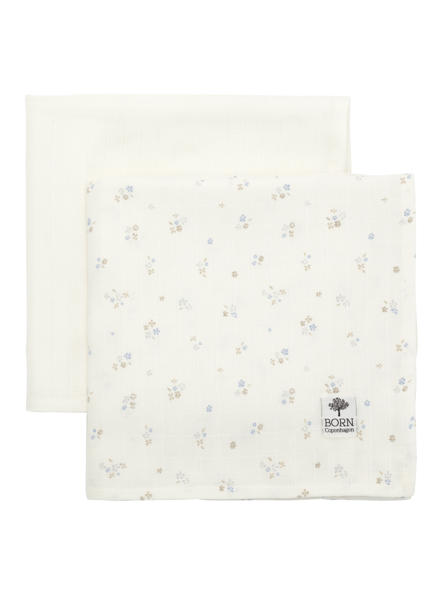 Muslin svøb i GOTS-certificeret økologisk bomuld | (2-pak) | 120 x 120 cm | Born Copenhagen - Billede 15
