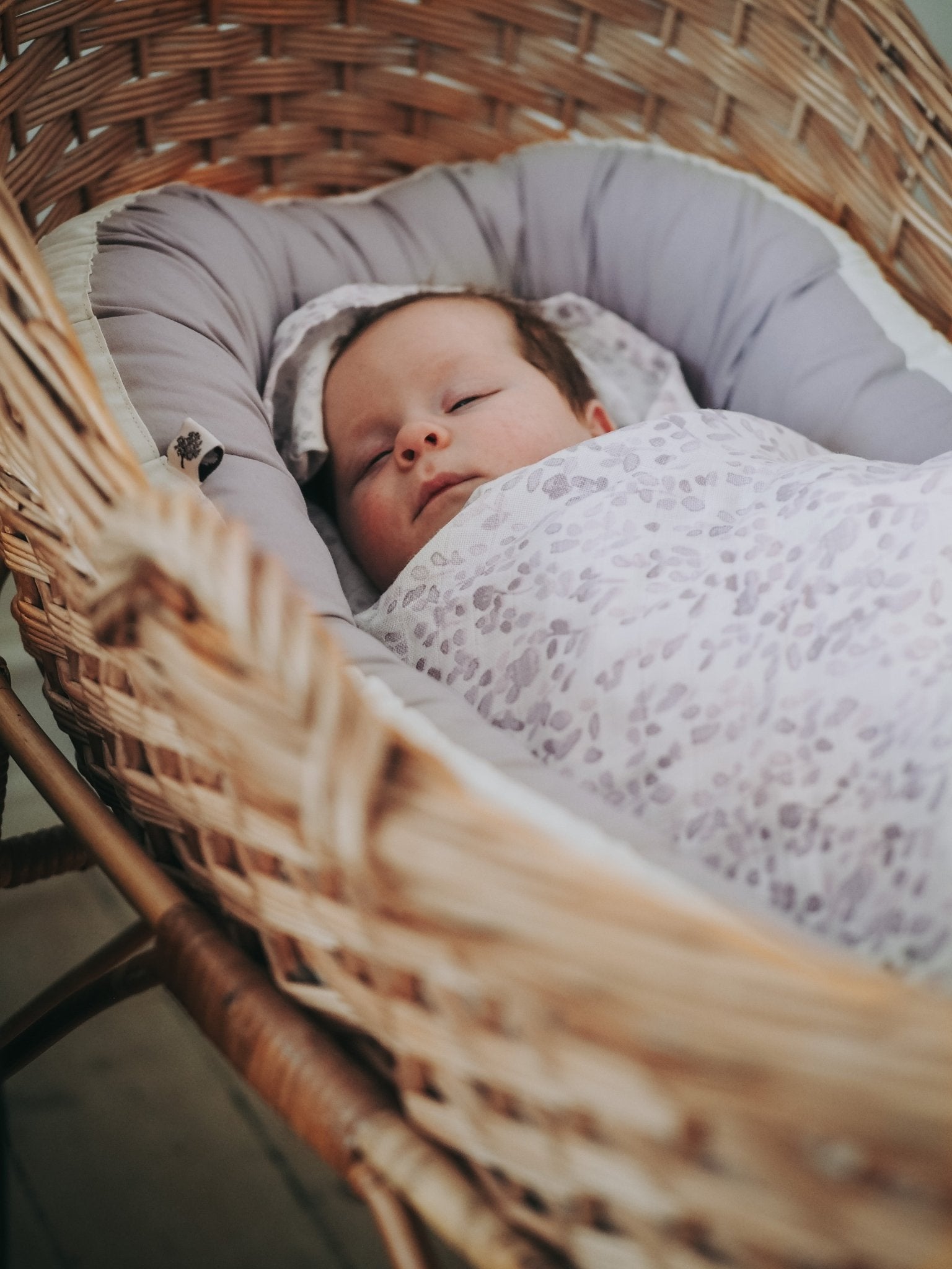 Muslin svøb i GOTS-certificeret økologisk bomuld | (2-pak) | 120 x 120 cm | Born Copenhagen - Billede 7