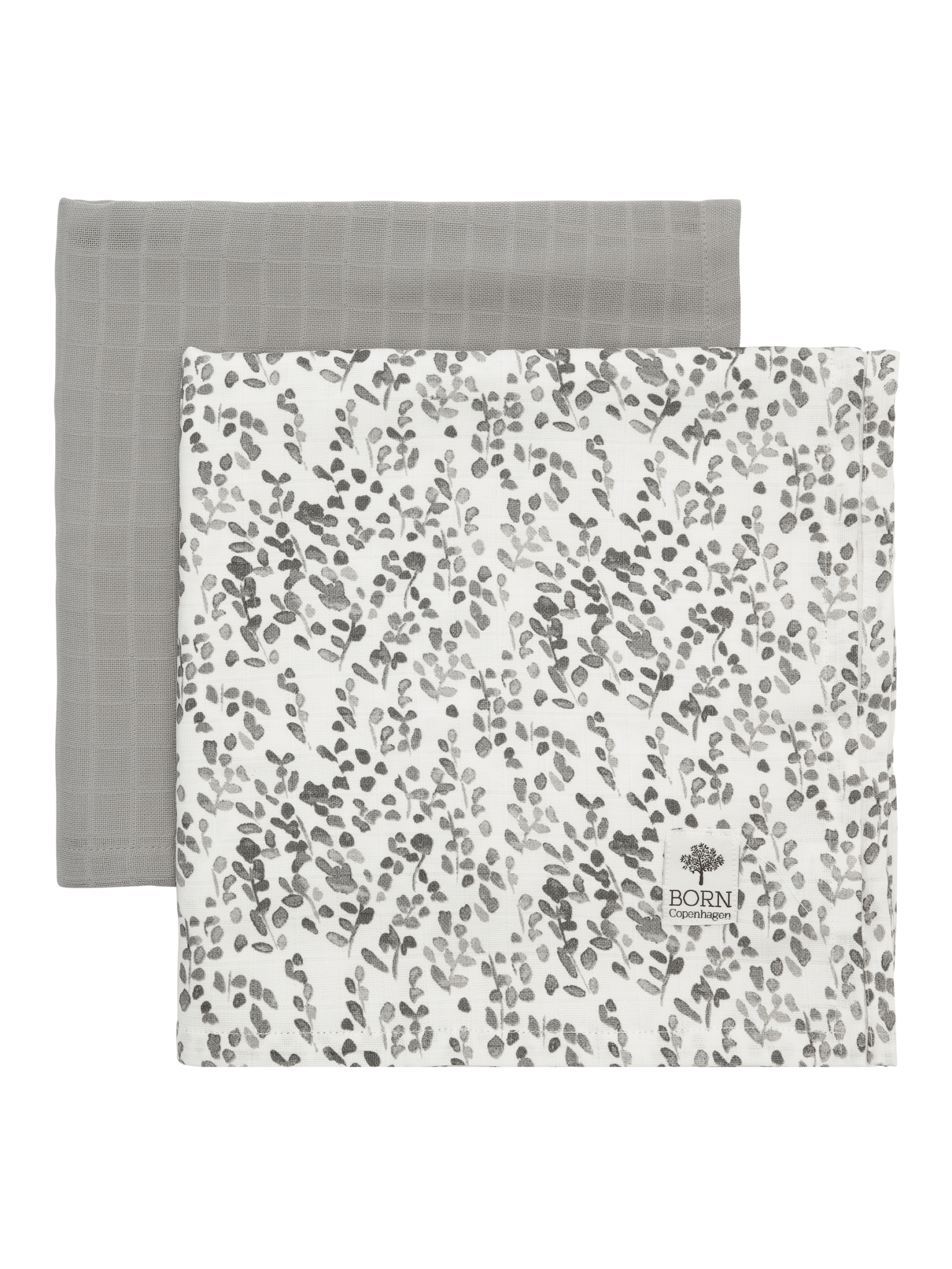 Muslin svøb i GOTS-certificeret økologisk bomuld | (2-pak) | 120 x 120 cm | Born Copenhagen - Billede 11